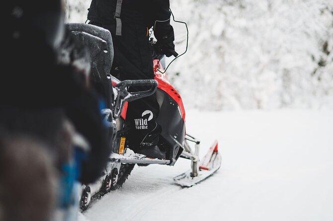 1 Hour Easy Snowmobile Safari in Levi - What those photo stops feel like in the moment