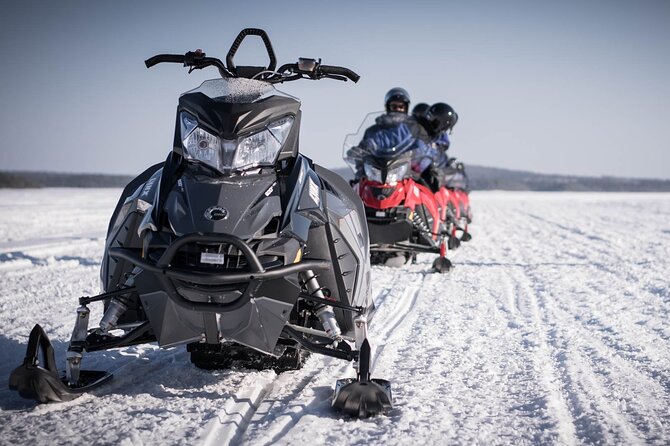 2 Hours Snowmobile Safari to the Levi Nature - Solo vs Shared Snowmobiles, and What Kids Ride Instead