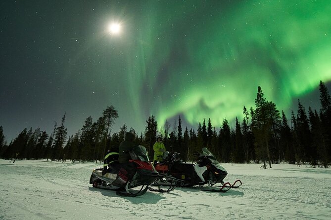 3 Hours Snowmobiling under Auroras and Night Sky - Driver License, Liability Waiver, and the Real Cost of Safety