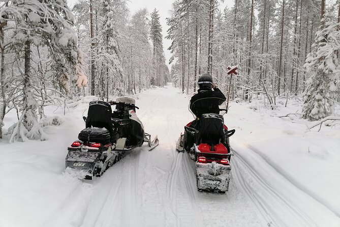 3H Private Snowmobile Experience in Rovaniemi's Forest - Your route: forest paths and frozen rivers, depending on the season