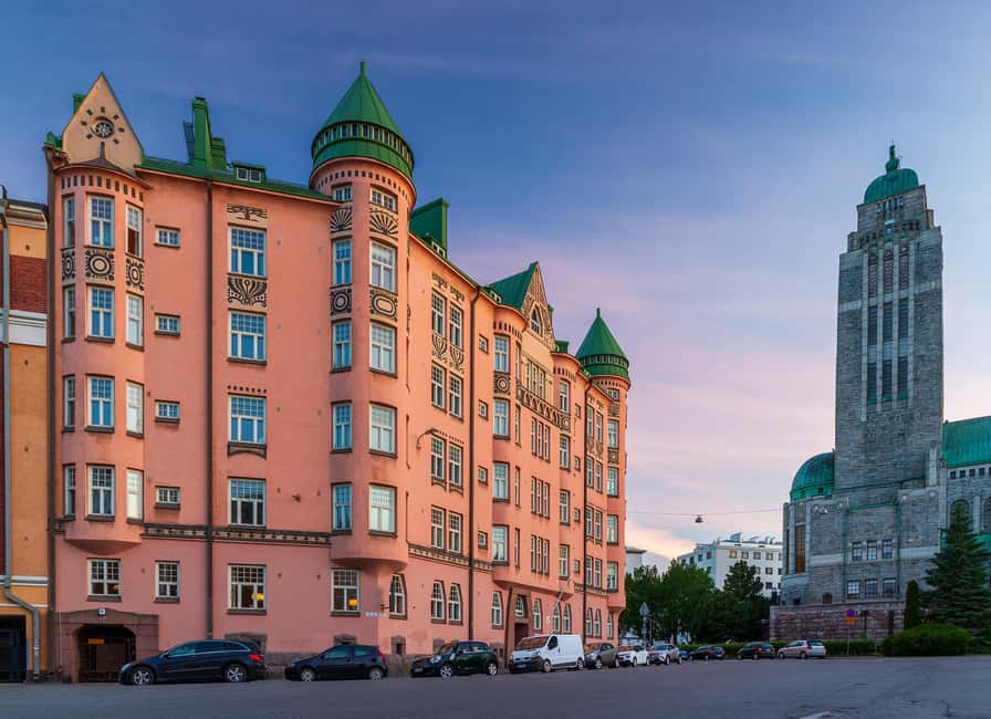 Alternative Helsinki: The Kallio neighborhood tour - Kallio Church granite tower: the landmark with a story