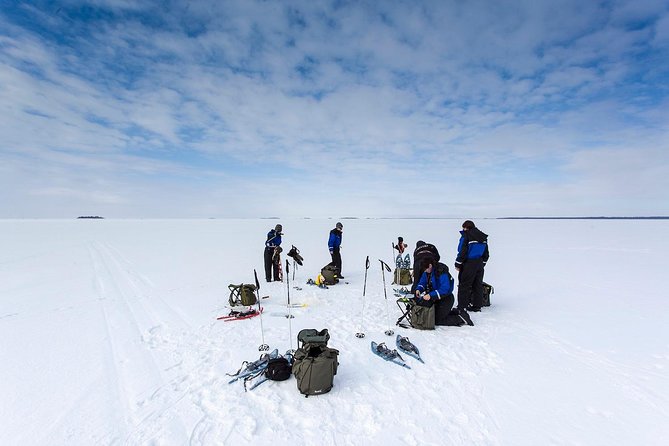Arctic Day with Ice Fishing and Floating - A true Arctic day, not just a photo stop