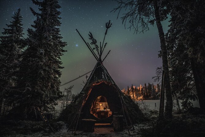 Arctic lake Aurora Hunt, in a cozy Lappish Tipi - Key things to know before you go