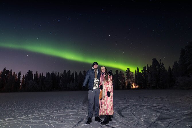 Arctic lake Aurora Hunt, in a cozy Lappish Tipi - Your Aurora Expert Guide: Solar Activity Talk That Actually Helps