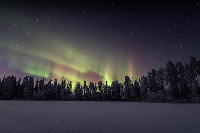 Arctic lake Aurora Hunt, in a cozy Lappish Tipi - The Drive to the Arctic Lake: Your Chance to Beat Light Pollution