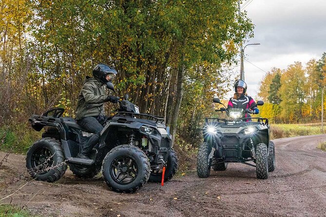 ATV Quad Bike Experience - The ride out: forests, water, animals, and swampy bits