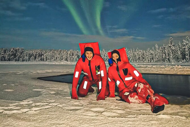 Aurora Arctic Ice Floating in Rovaniemi, Small-group - The Icy Hole Float: What You Actually Do in the Water