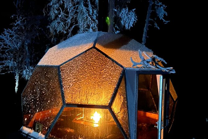 Aurora Borealis Dinner in a Glass Igloo - Weather risk, cancellations, and rebooking reality