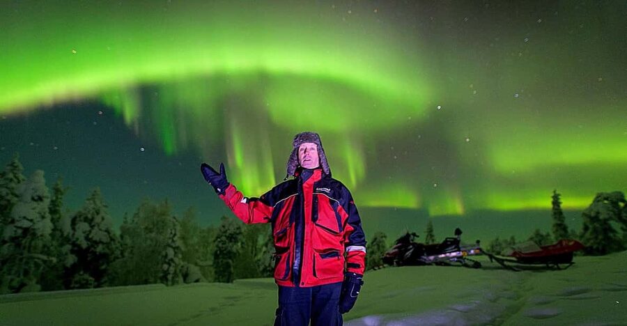 Auroras Northern Lights in Saariselka - The tepee stop: BBQ warmth, entertainment, and a reason to stay put