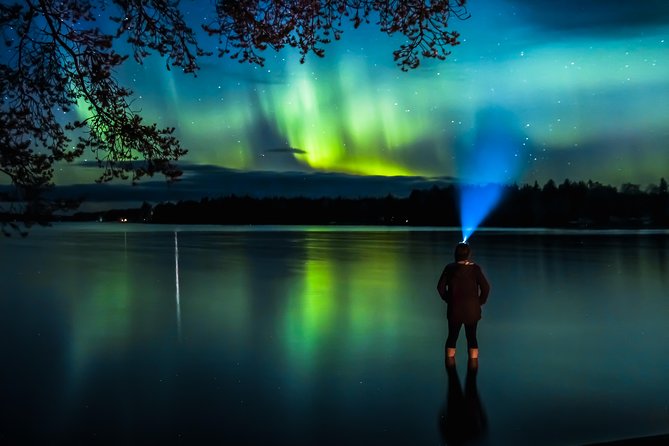 Autumn Aurora Borealis Picnic in Rovaniemi - Safartica picnic night: what your evening setup looks like