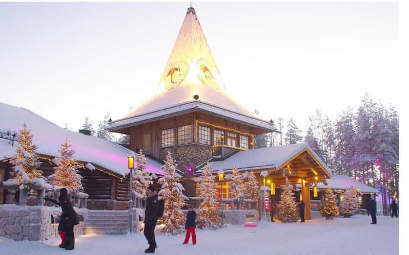 City tour and Santa Claus village visit in Lapland - The Arctic Circle Line Stop You Will Actually Use for Photos