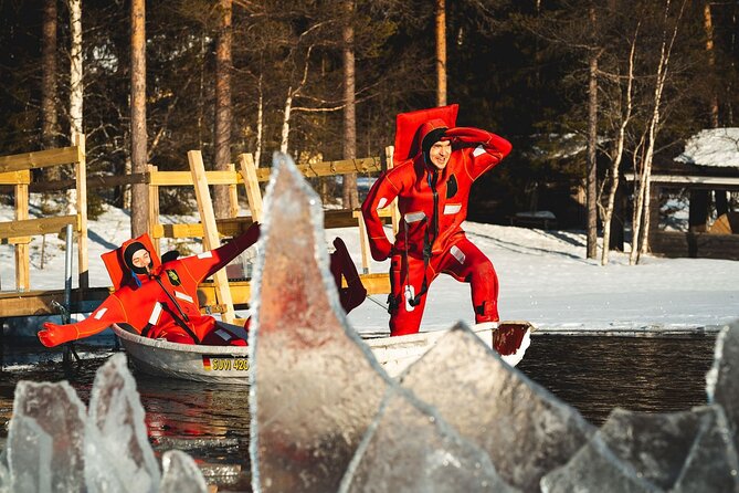 Daytime Arctic Ice-Floating in Rovaniemi, Small-Group - The Float in the Ice Lake: Cold, Buoyancy, and Safety Done the Practical Way