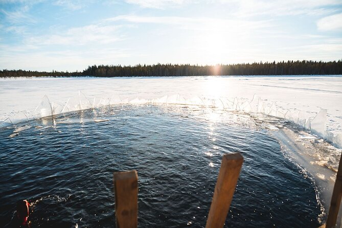 Daytime Arctic Ice-Floating in Rovaniemi, Small-Group - October and November Reality Check: Ice and Snow Depend on Nature