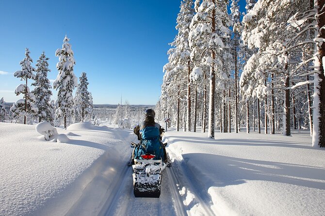 Easy Snowmobile Safari - Meeting at Pekankatu 4, then suiting up for the arctic ride