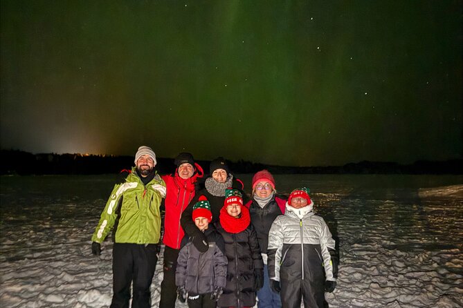 FAMILY FRIENDLY Aurora tour by minivan - What a 2-hour Aurora night actually looks like in real life