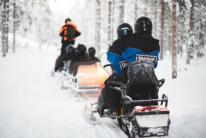 Family Snowmobile Safari from Santa Claus Village - How the 2-hour safari actually flows