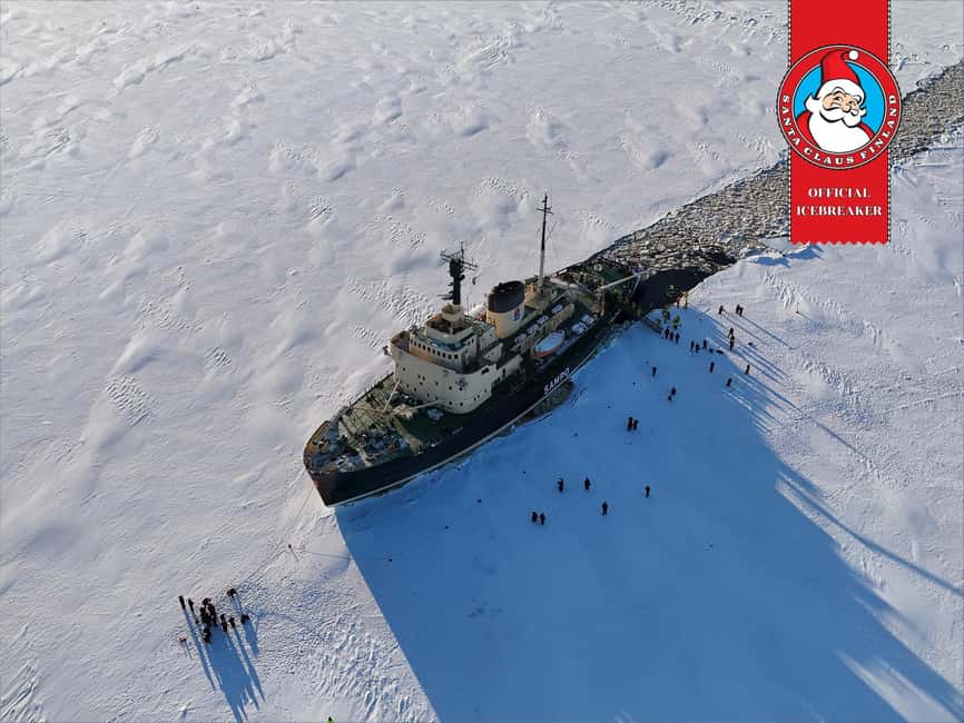From Rovaniemi: Icebreaker Sampo Cruise with Ice Floating - Onboard the Icebreaker Sampo: warmth, guidance, and ice drama