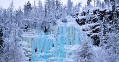 Korouoma Canyon and Frozen Waterfalls Tour