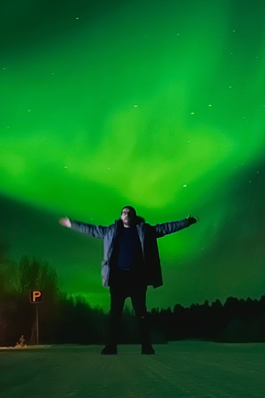 From Rovaniemi: Lapland Aurora Hunt with Barbeque - Stop Three Energy: Returning to Rerun the Sky Check