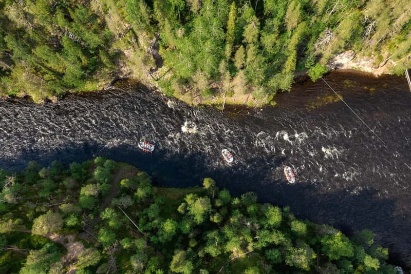From Ruka: River rafting fun for families - English or Finnish Guides: Communication That Helps Beginners