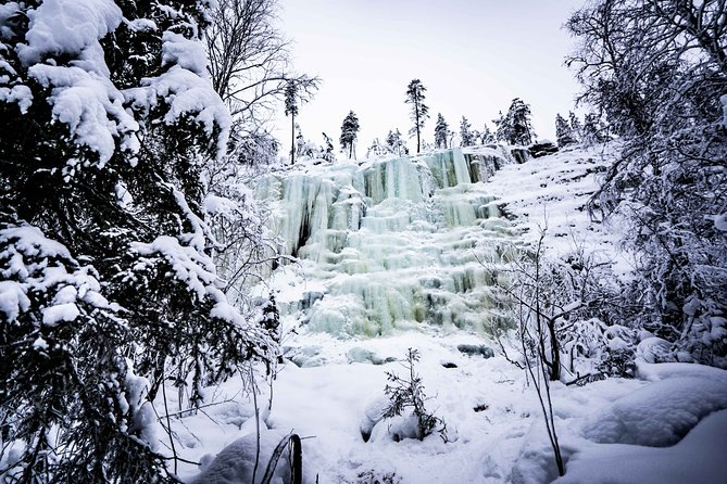 Frozen Waterfalls of Korouoma Canyon tour with Pro Photos & BBQ - Getting there in the morning: pickup, timing, and small-group energy