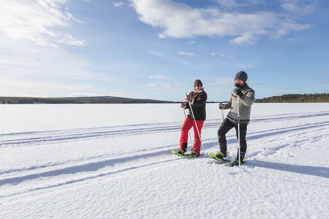 Full Day Activity with Snowmobiles in Rovaniemi - The lakeside start: calm views before the cold work begins