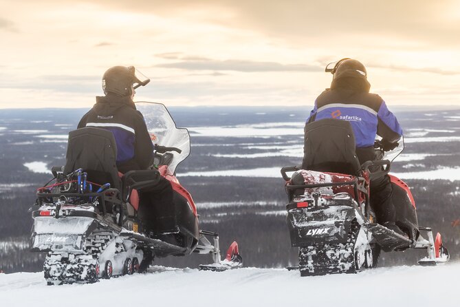 Full Day Adventure with Snowmobiles in Saariselkä - The long wilderness route and the sights that justify a full day