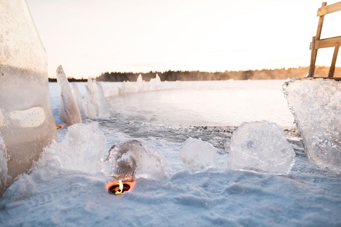 Full Day Lapland Tour, including Lunch and Dinner - Blazed or Open-Fire Salmon Dinner in a Warm Cottage Setting