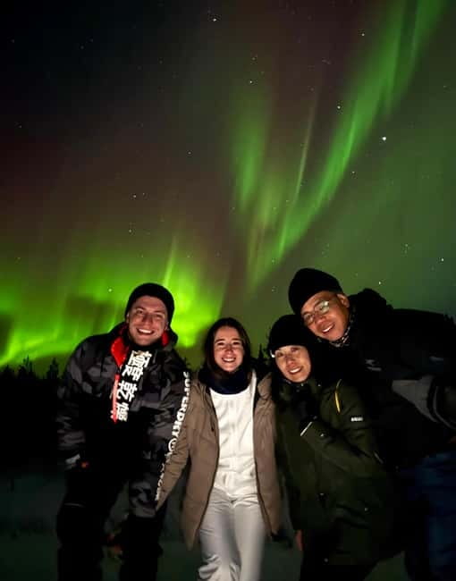 Guarantee Northern Lights Hunt by Minibus With Local Guide - Comfort tools that make a long cold night easier