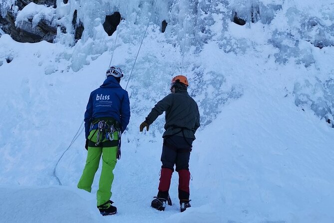 Guided Ice Climbing Activity in Pyhä - How the Climbing Instruction Actually Helps You Climb Higher