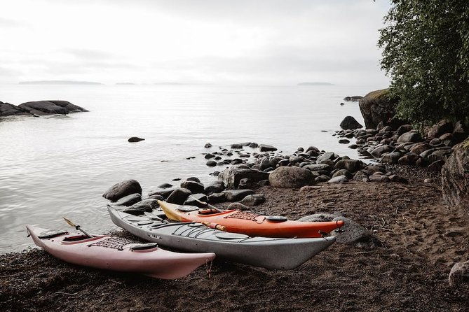 Helsinki by Kayak - Paddling the Baltic Sea views from Kallahti’s calm bay