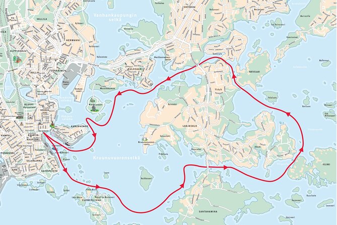 Helsinki Canal Cruise - The onboard commentary: helpful, multilingual, and sometimes hard to catch