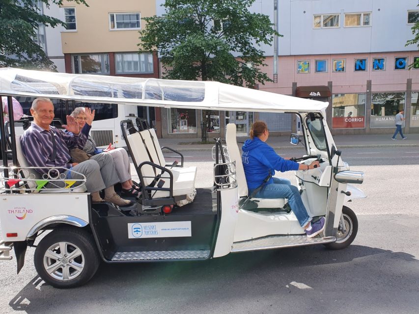 Helsinki City: 2.5-Hour City Tour with Electric TukTuk - Market Square and City Hall: The City’s Public Heart