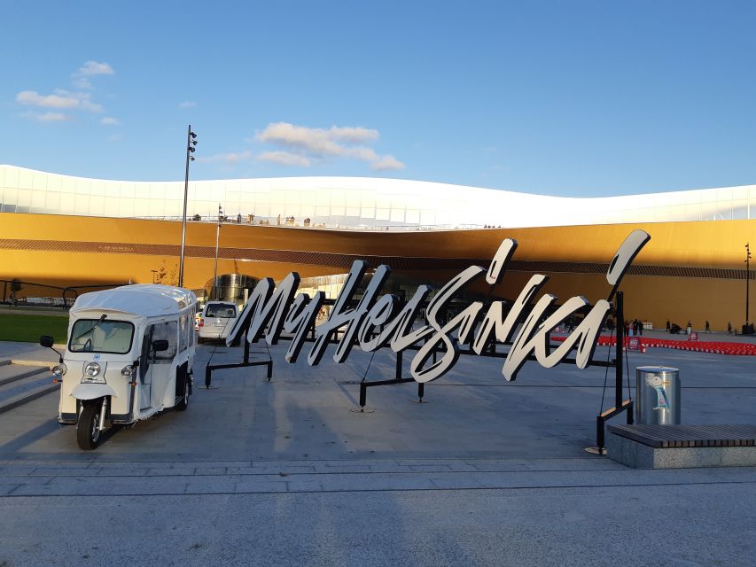 Helsinki City: 2.5-Hour City Tour with Electric TukTuk - The 2.5-Hour Route: Coastline Views to the Big Sights