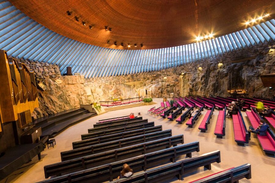 Helsinki: City Highlights and Suomenlinna Eco-Friendly Tour - Olympic Stadium, Sibelius Monument, and Two Famous Churches