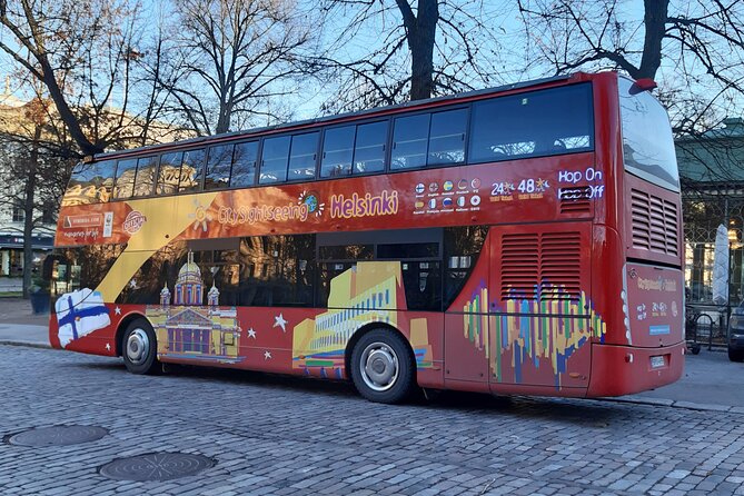 Helsinki Panorama Sightseeing Audio-Guided Bus Tour - Löyly Design Sauna photo stop: a sea-view break that’s short but good