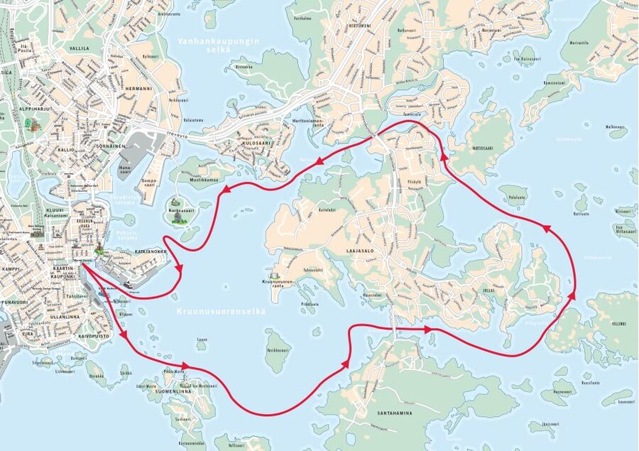 Helsinki: Sightseeing Canal Cruise with Audio Commentary - The Route from Suomenlinna to Kaivopuisto: Coast Views That Teach You the City