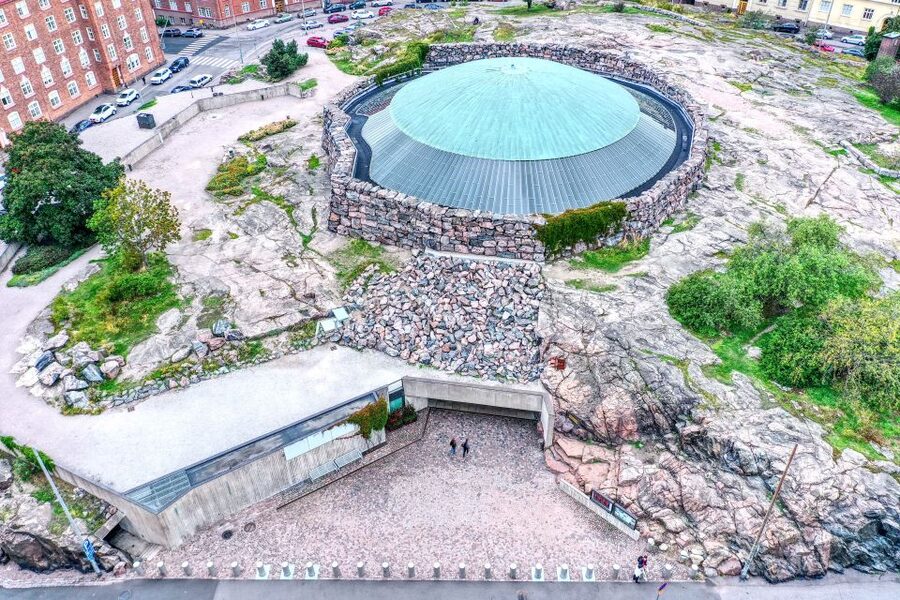 Helsinki: Temppeliaukio Church Entrance Ticket - Inside the rock: materials, Ice Age details, and the craft you can see