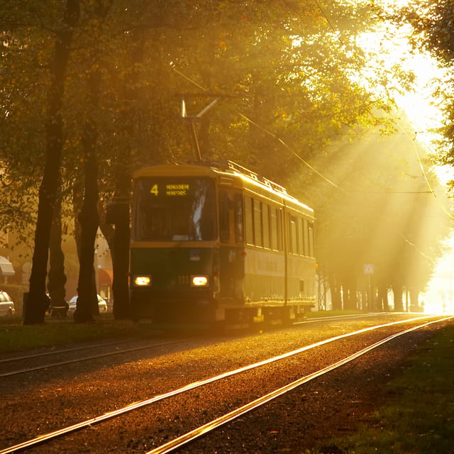 Helsinki: Tram Tour - Baana: A Modern Public Space Moment