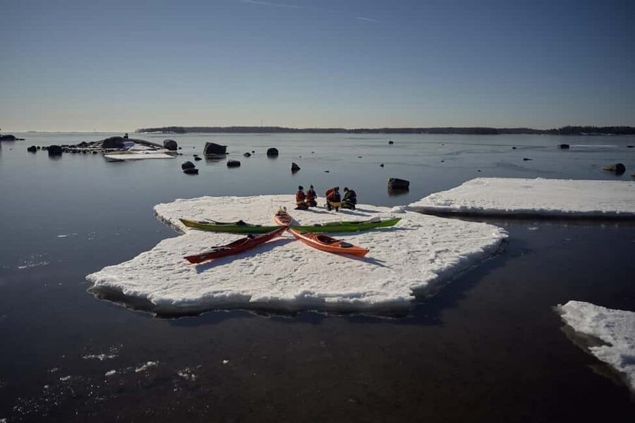 Helsinki: Winter Kayaking in Eastern Helsinki Archipelago - Where You Start: Vuosaari Paddling Center by the Sea