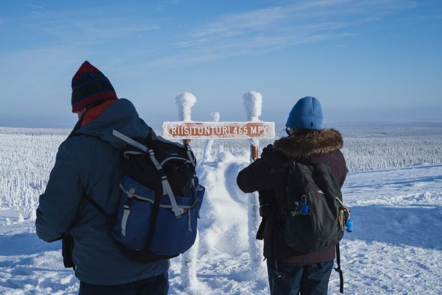 Hiking in Riisitunturi National Park with Photographer - Campfire BBQ lunch with a big view