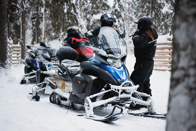 Husky and Reindeer Experience With Snowmobiling - Santa Claus Village free time: use it for warmth, photos, and zero stress