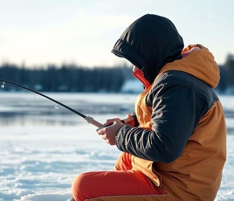 Ice Fishing Adventure in Levi with Salmon Soup - First you meet, then you leave Levi for the frozen lake