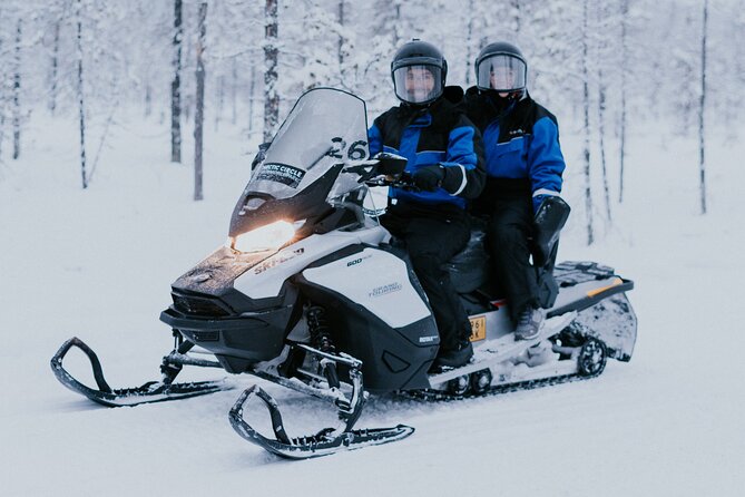 Ice Fishing by Snowmobile in Levi - A 3-hour Levi winter combo: snowmobile safari plus ice-fishing