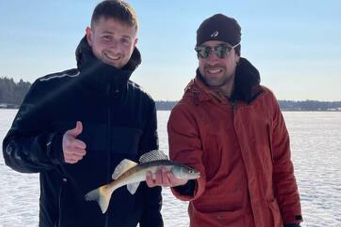 Ice fishing experience with Backpacker Helsinki Tour - The ice fishing session: what you are really signing up for