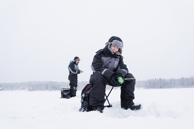 Ice Fishing on a Frozen Lake in Levi - Ice Fishing in Levi, Lapland: What You Actually Do on the Ice