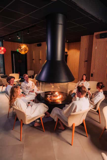 Invisible Arctic Forest Spa: Panorama sauna and hot tubs - Outdoor Hot Pools in Winter: Scenery First, Temperature Check Second