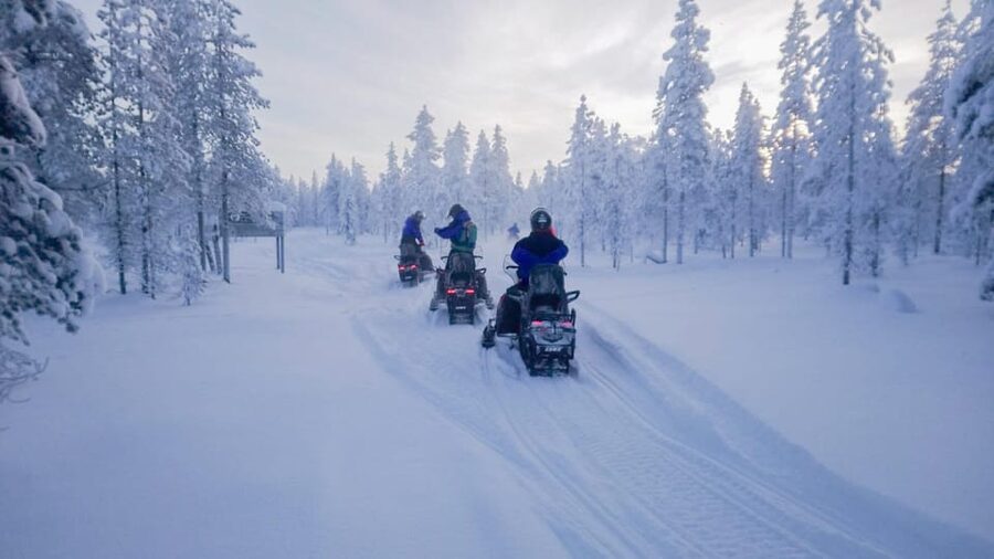 Kemi-Tornio: Snowmobile Forest Safari w/ Hot Drink & Snacks - Getting Ready: warm clothing you actually use