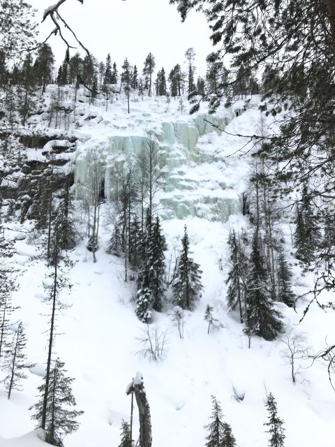 Korouoma Canyon and Frozen Waterfalls - Entering the Canyon, Seeing Frozen Waterfalls Up Close
