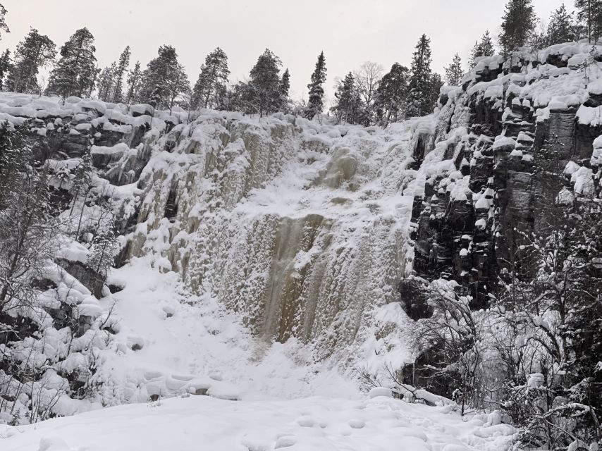 Korouoma Canyon Frozen Waterfalls Hike & Private Teepee BBQ - What’s included, what’s not, and how to judge the $182 price